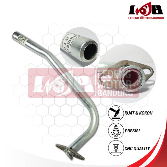 Leher Sambungan Knalpot Standar Mio J M3 125 Kualitas Bagus