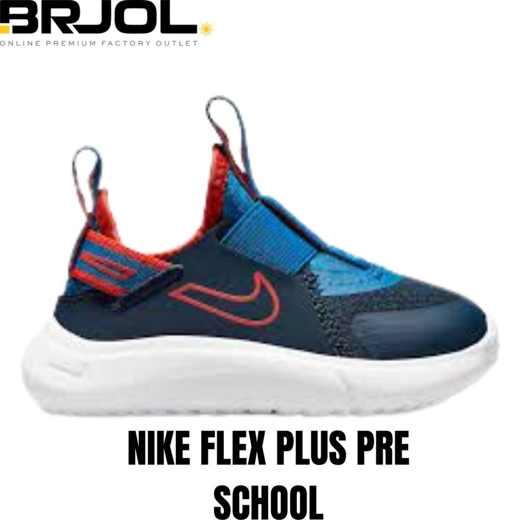 SEPATU SNEAKER ANAK LAKI ORIGINAL NIKE FLEX PLUS CW7430401 TODDLER
