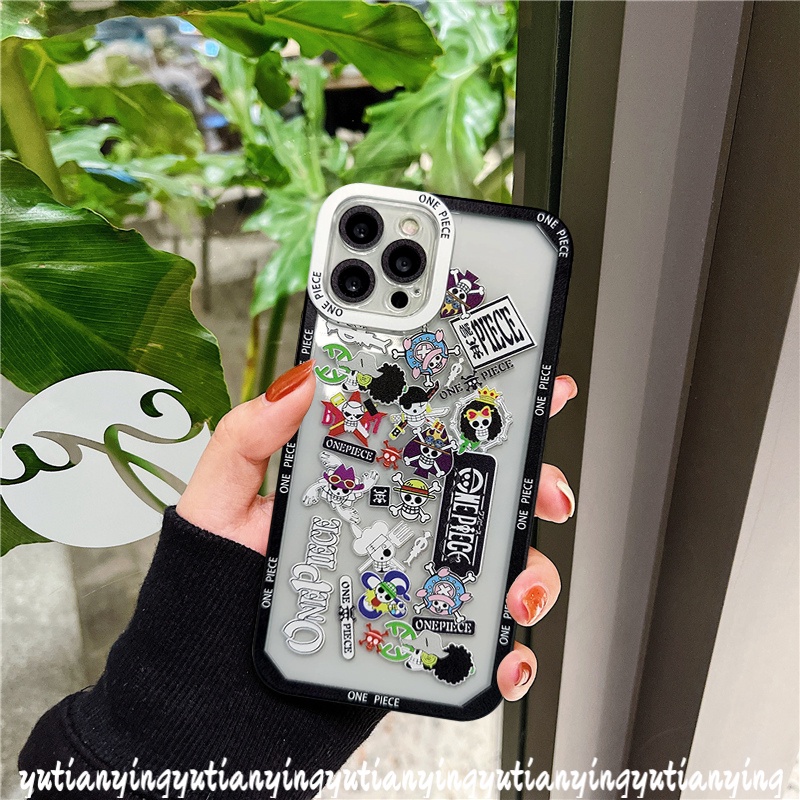 Soft Case TPU Transparan Motif Kartun One Piece Untuk Infinix Hot 11 9 10 Play Smart 5 6 Hot 10Lite 11s