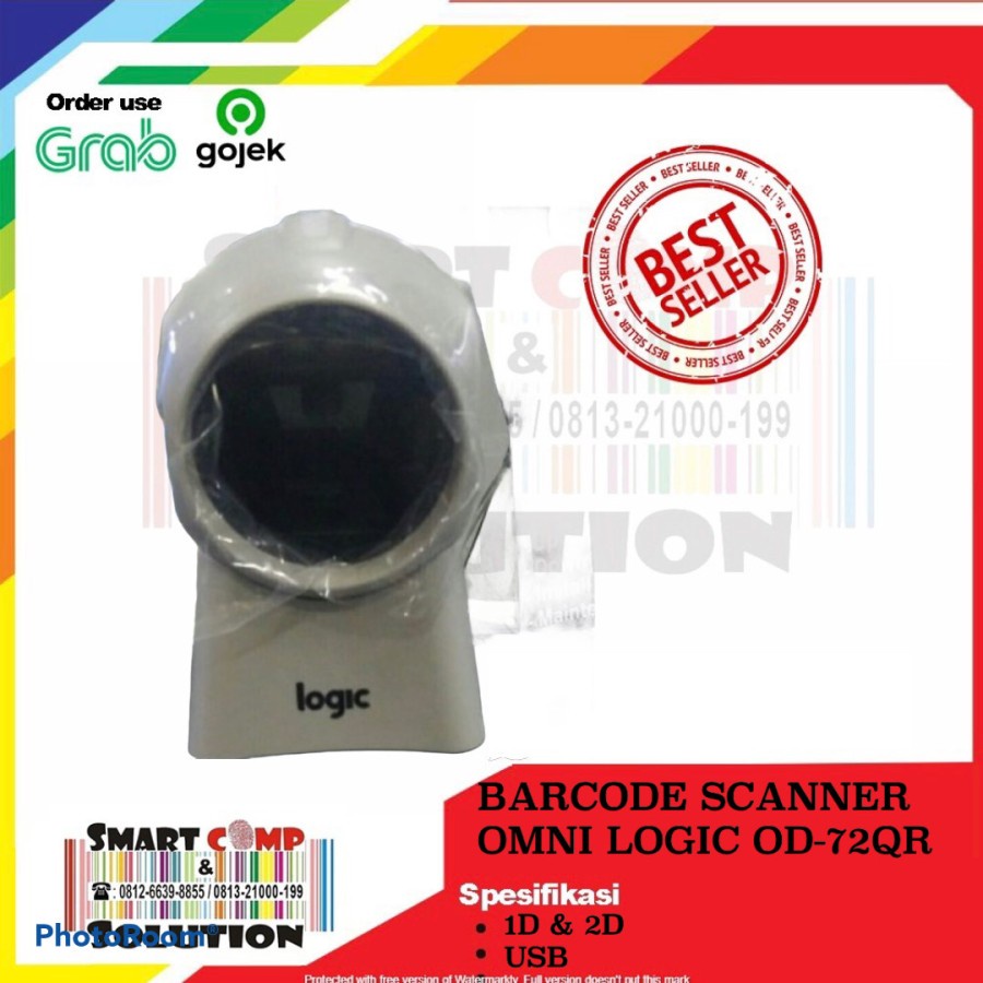 Barcode Scanner 2D Omni Logic OD 72QR Omnidirectional