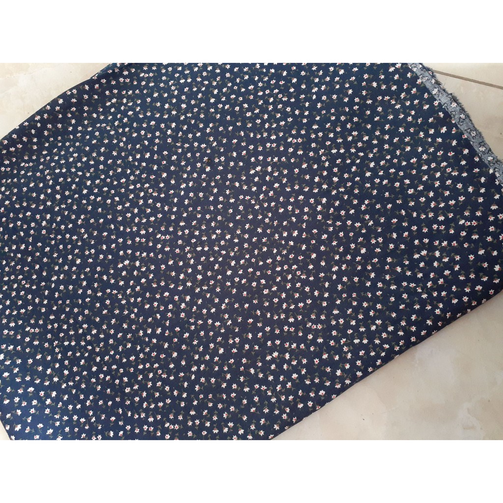 Kain Katun Jepang Tokai Motif bunga kecil