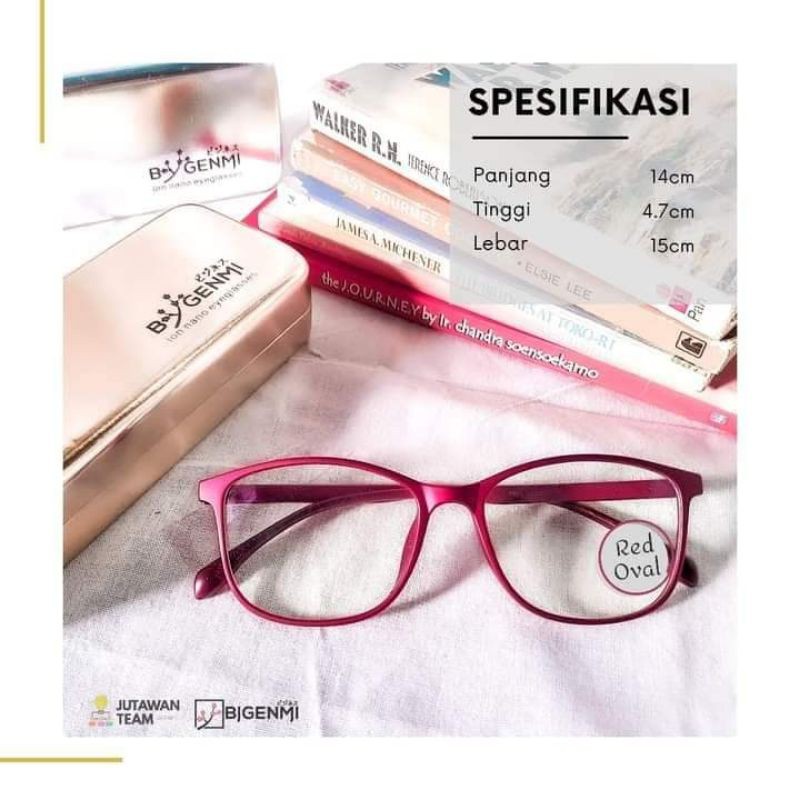 KACAMATA BIGENMI RED OVAL