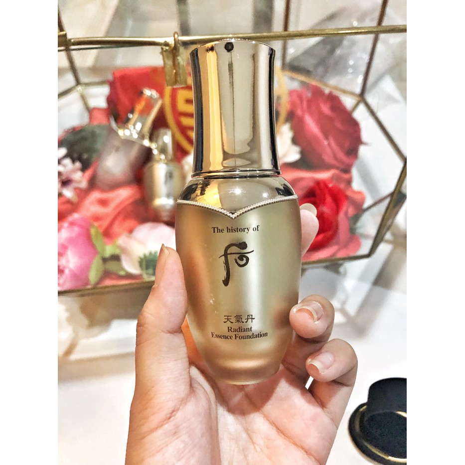 The history of whoo radiant foundation hwahyun