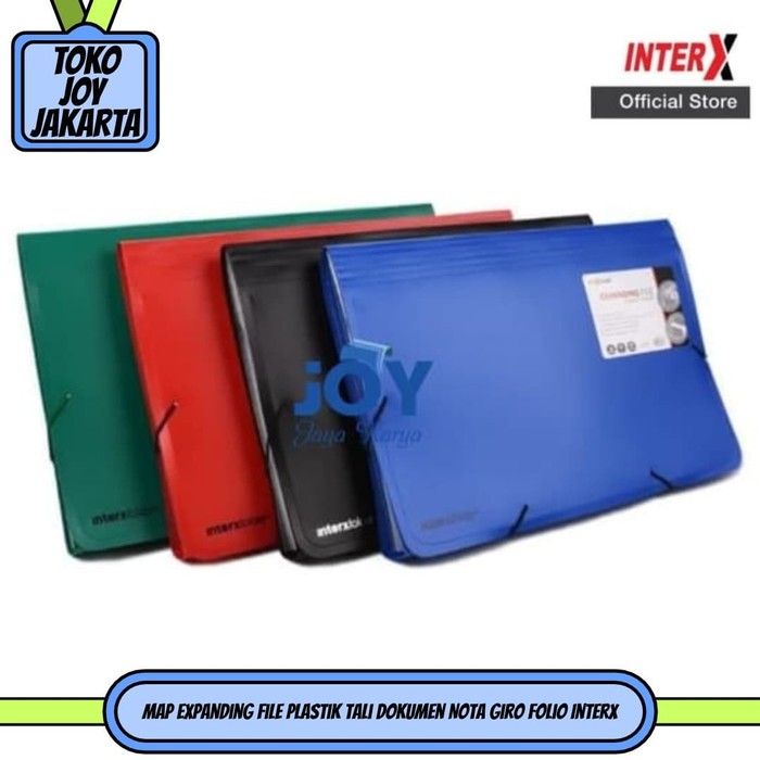 

Map Expanding File Plastik Tali Dokumen Nota Giro Folio Interx