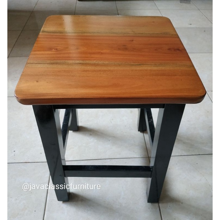 KURSI MAKAN CAFE RETRO, KURSI KEDAI WARUNG BAR RESTO DUDUKAN BAKSO BAHAN KAYU MAHONI FURNITURE JEPARA-3