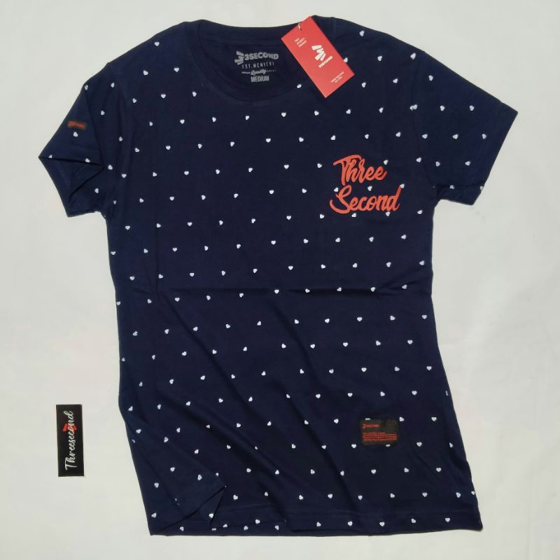 KAOS 3SECOND CEWEK KAOS DISTRO WANITA TSHIRT-3SCO11