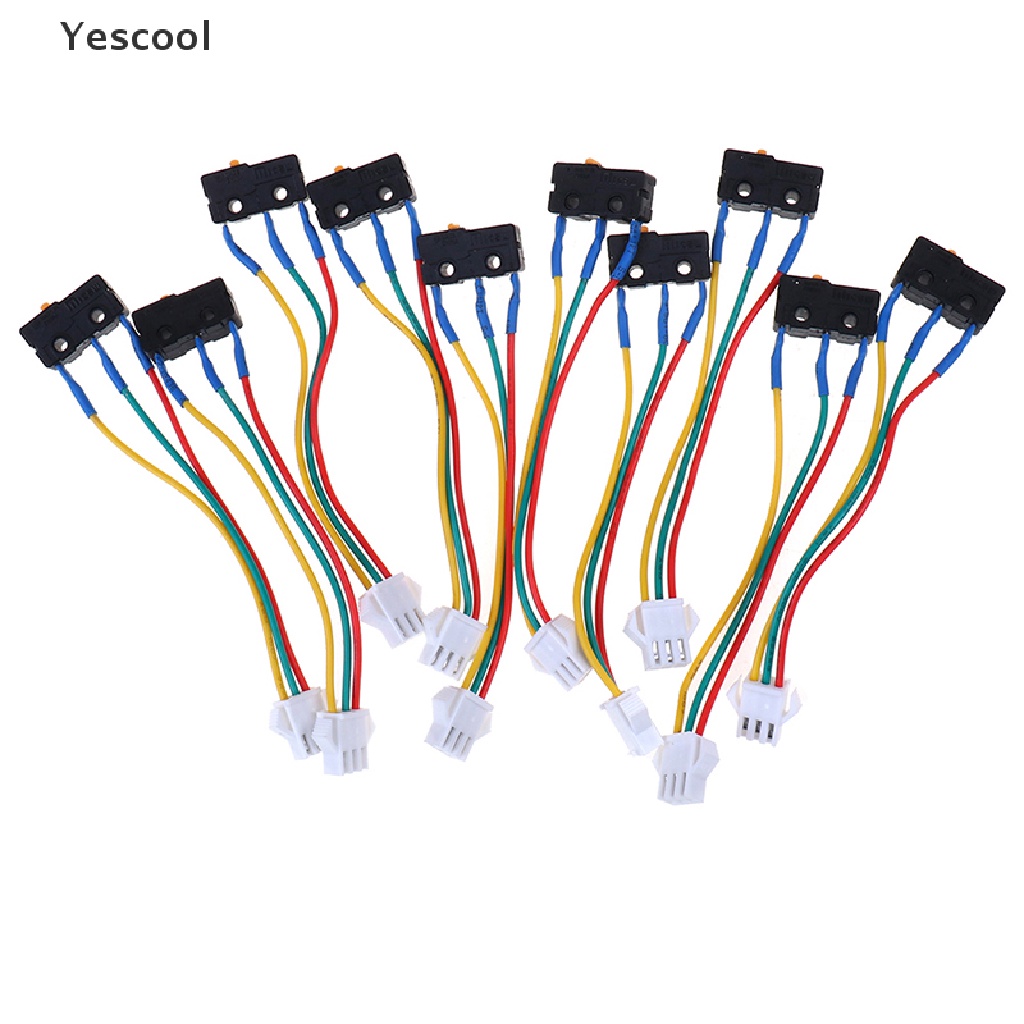 Yescool 10pcs Gas Water Heater Micro Switch Three Wires Small On-off Control .