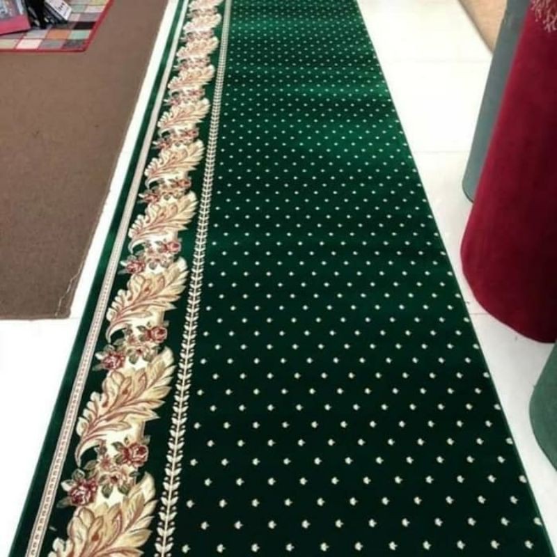 Karpet Sajadah Masjid Original Import Turki Hagia Sofia Tebal Halus Mewah
