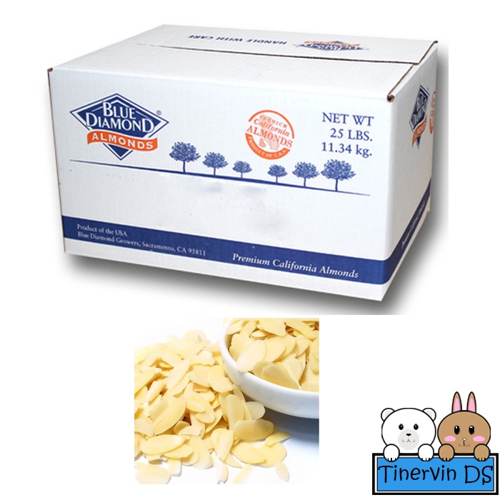 

Almond Slice - Blue Diamond - Kemasan Vakum 500 gram