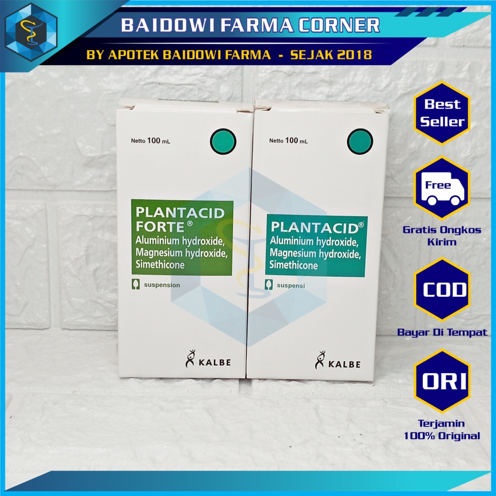 PLANTACID DAN PLANTACID FORTE 100ML