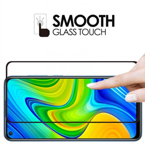 9H Clear Tempered Glass Black Border Full Cover Screen Protector Film For Xiaomi Redmi Note 9/9S/9 Pro/9Pro Max