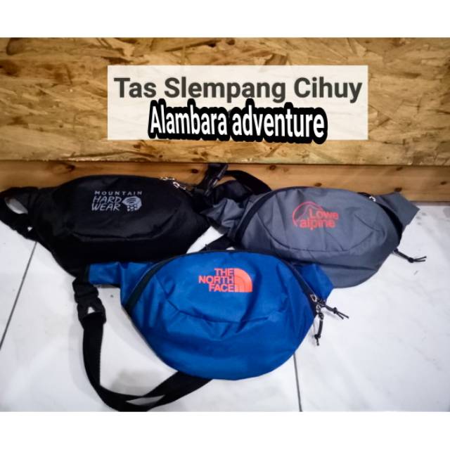 Tas slempang / weistbag / tas gunung / tas pinggang tas tnf