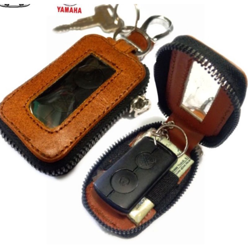 Dompet kunci remote keyless motor dompet stnk gantungan kunci motor