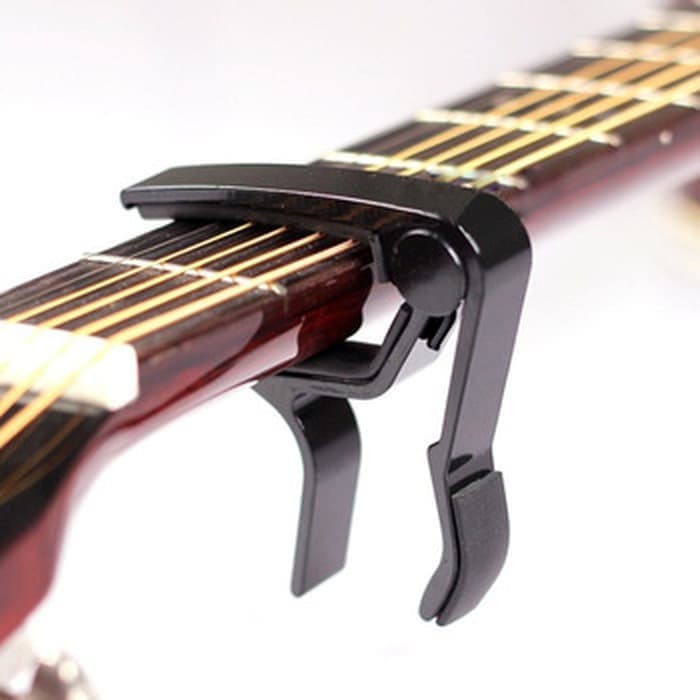 Capo Gitar Aluminium Alloy Murah Akustik Bass Elektrik Guitar F384