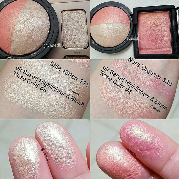 Elf Baked Highlighter and Blush - Rose Glow