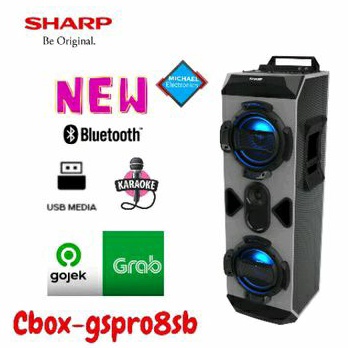 Sharp Speaker Active CBOX-GSPRO8SB