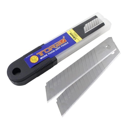 

Refill Cutter 18mm 10 pcs Isi Ulang Refil Kater Besar 18 mm