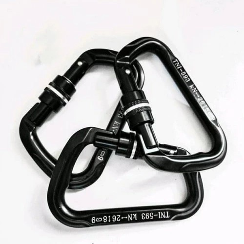 Termurah carabiner screw jatah TNI/karabiner screw standar tni