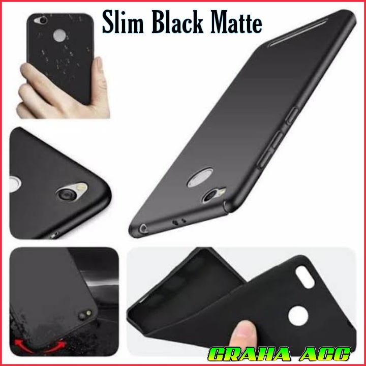 REALME 5 PRO SLIM BLACK MATTE/SOFTCASE BLACK MATTE