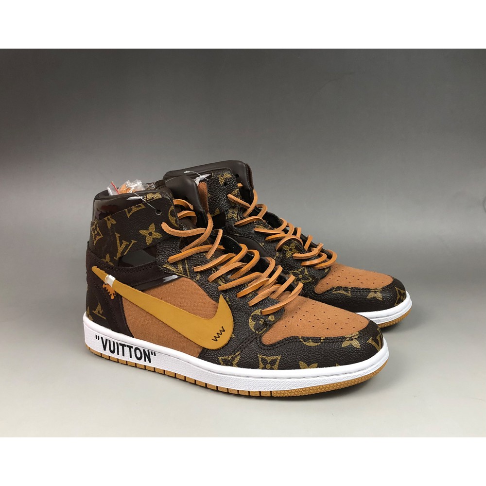 off white lv jordan 1