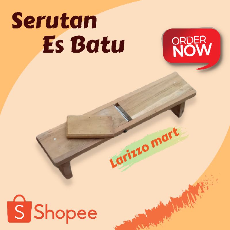 SERUTAN ES BATU MANUAL / ALAT SERUT ES BATU /SERUTAN ES KAYU JATI