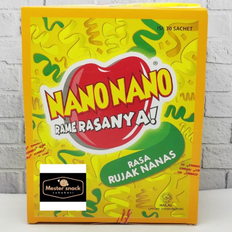 Permen Nano Nano isi 30 sachet