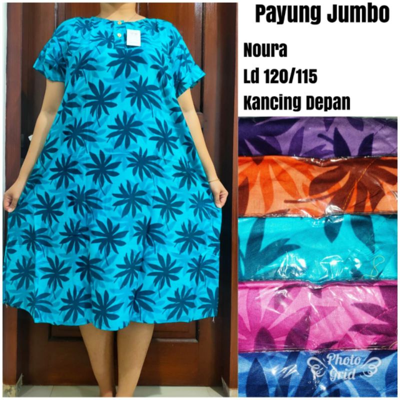 daster noura payung jumbo ld 120/daster busui jumbo ld 120