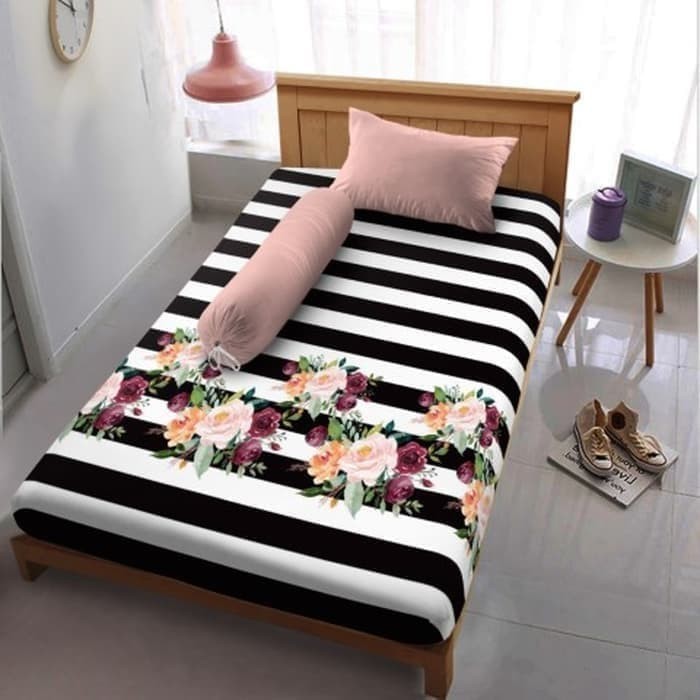 Sprei Kintakun DLuxe Single Size Uk. 120x200 cm - Jardin Flat TIDAK RUMBAI Murah & Berkualitas Z1U5