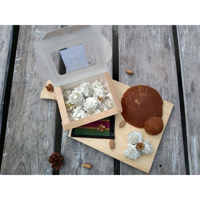 

klepon binahong merah kemasan bento