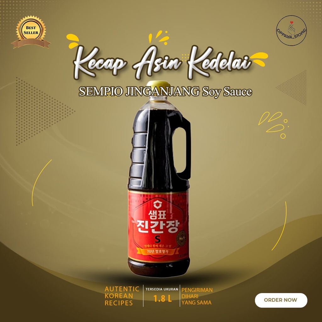 Jual Sempio Jinganjang L Soy Sauce Jin S Kecap Asin Kedelai Korea