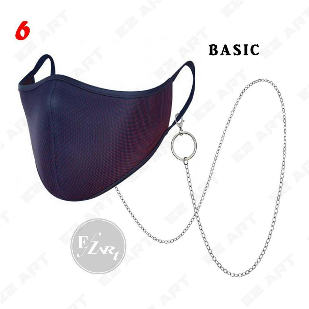 EDISI 2 - KALUNG MASKER RANTAI KPOP GANTUNGAN HEXAGRAM FEATHER SPIKE STAINLESS PRIA WANITA