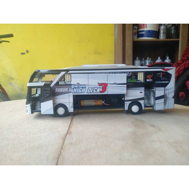 Miniatur Bis Subur Jaya Buitenzorg jetbus 3