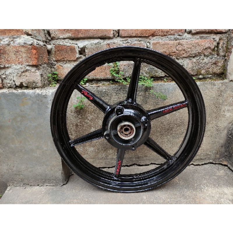 velg velk daichi alloy kawasaki ninja velg daichi alloy ninja r ss rr belakang saja
