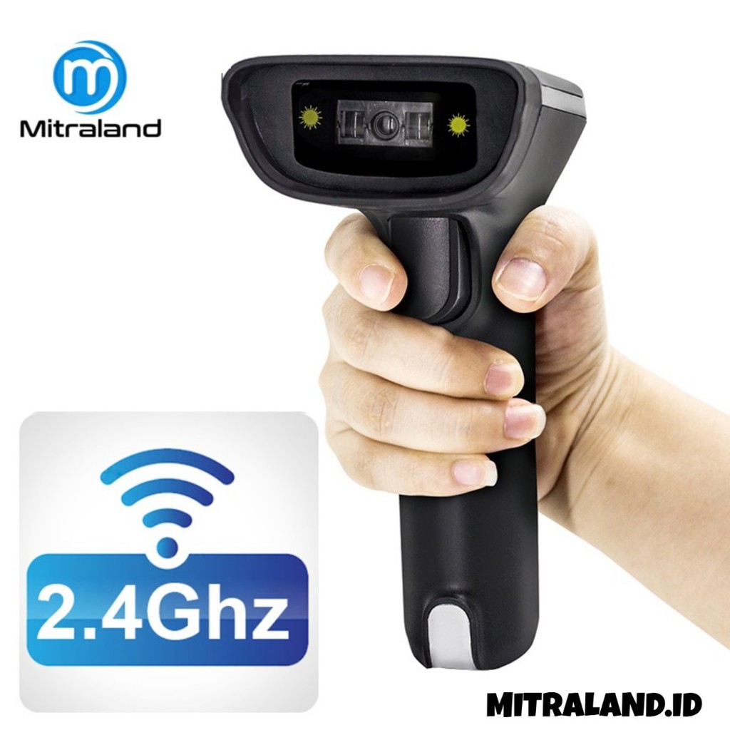 Barcode Scanner EPPOS 1D - EP6708C model Wireless CCD Auto Sense Scan