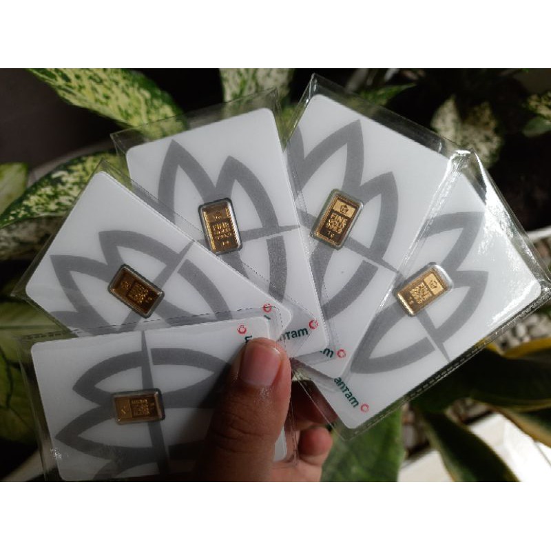 Logam Mulia Emas Antam 1 gram Certicard 2021 Terbaru