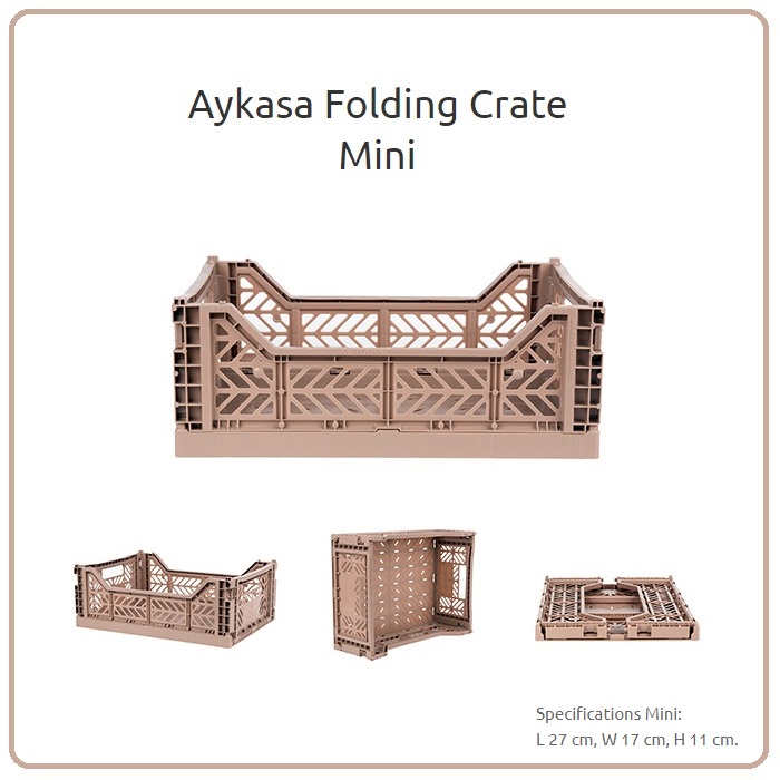 Aykasa Folding Crate Mini | Kotak Penyimpanan