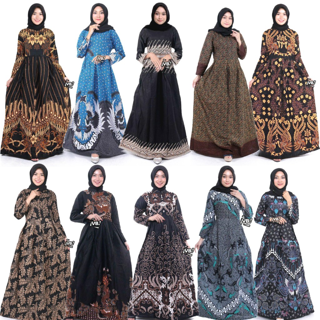  BATIK  GAMIS MOTIF TERBARU  BATIK  PEKALONGAN  TREND 