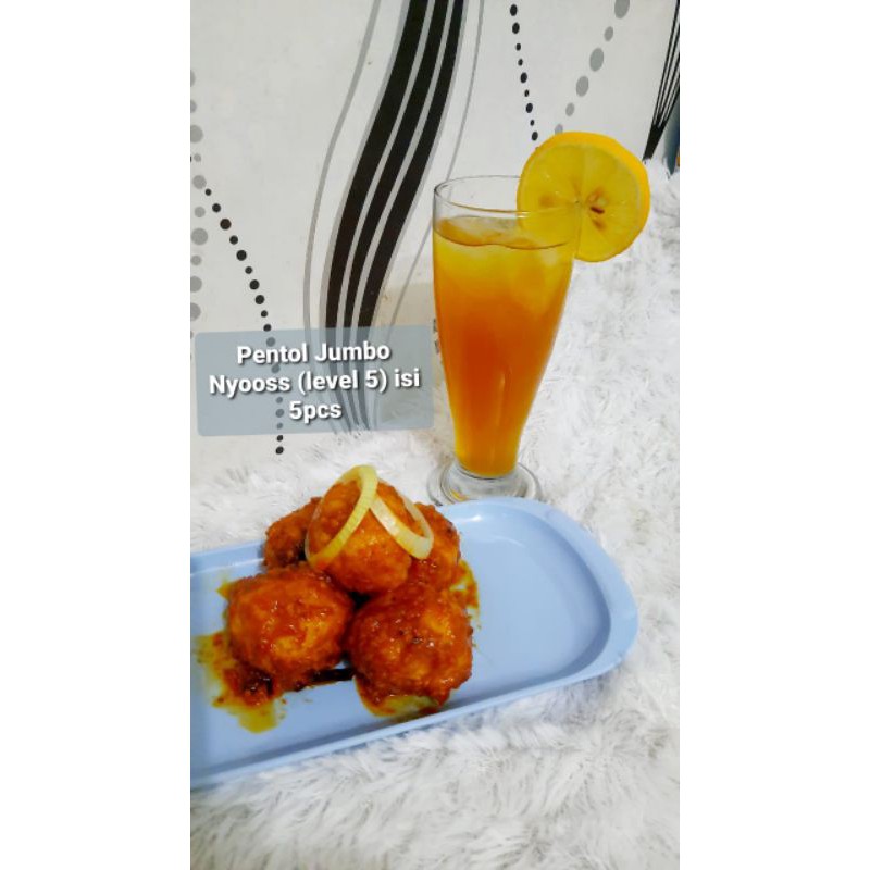 

Pentol Jumbo Nyooss Ekstra Pedas