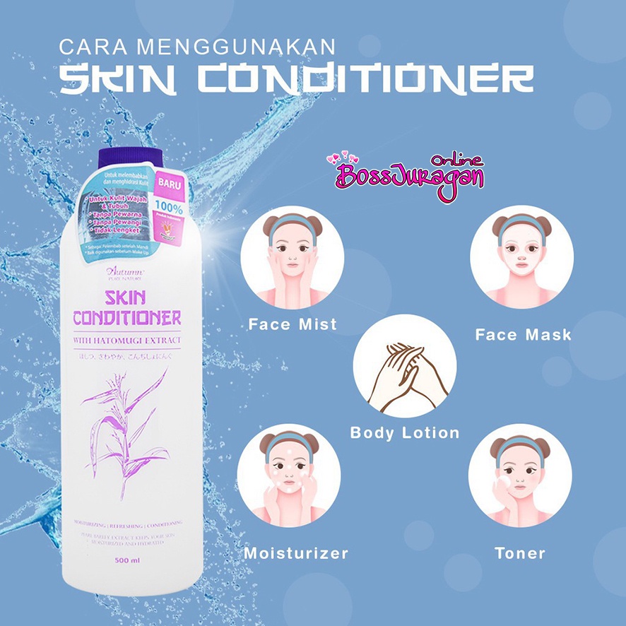 (BOSS) AUTUMN Skin Conditioner With Hatumogi Extract/with aloevera extract 500ml