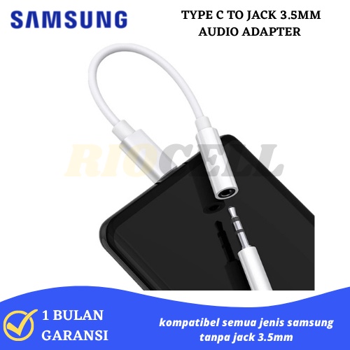 Samsung Galaxy A53 5G Audio Converter USB type C to Aux 3.5mm