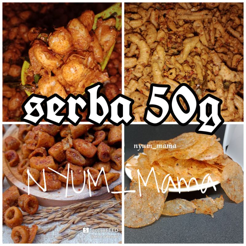 

ANEKA CEMILAN SNACK SERBA 50G TERLENGKAP PEKANBARU