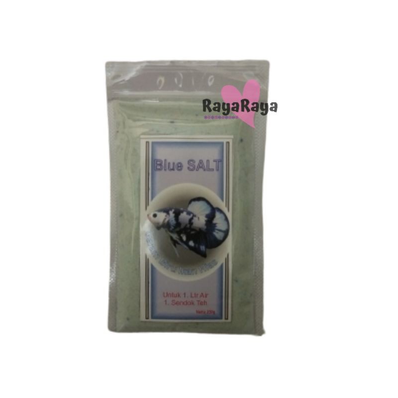 

Blue Salt garam biru obat ikan cupang white spot jamur