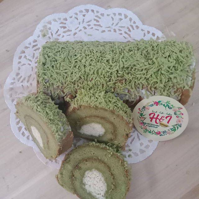 

Bolu gulung greentea