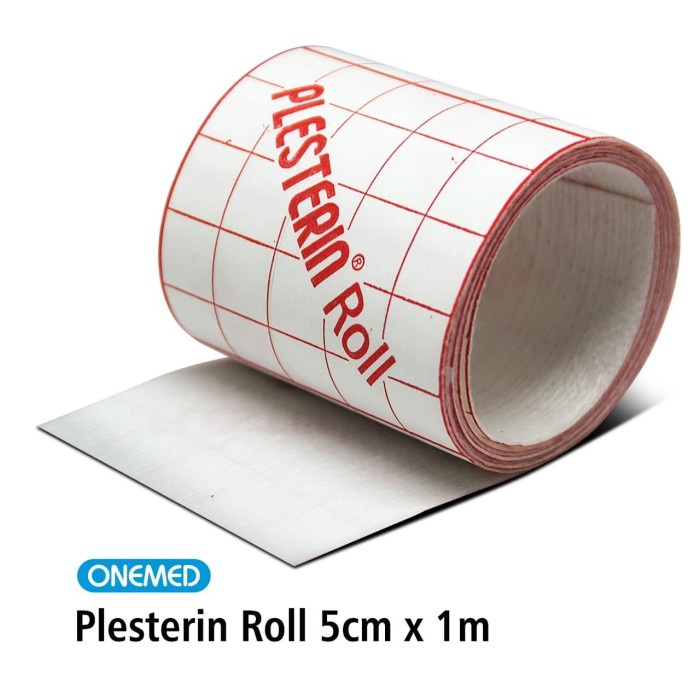 Plester Luka Plesterin Roll 5cm x 1m Onemed