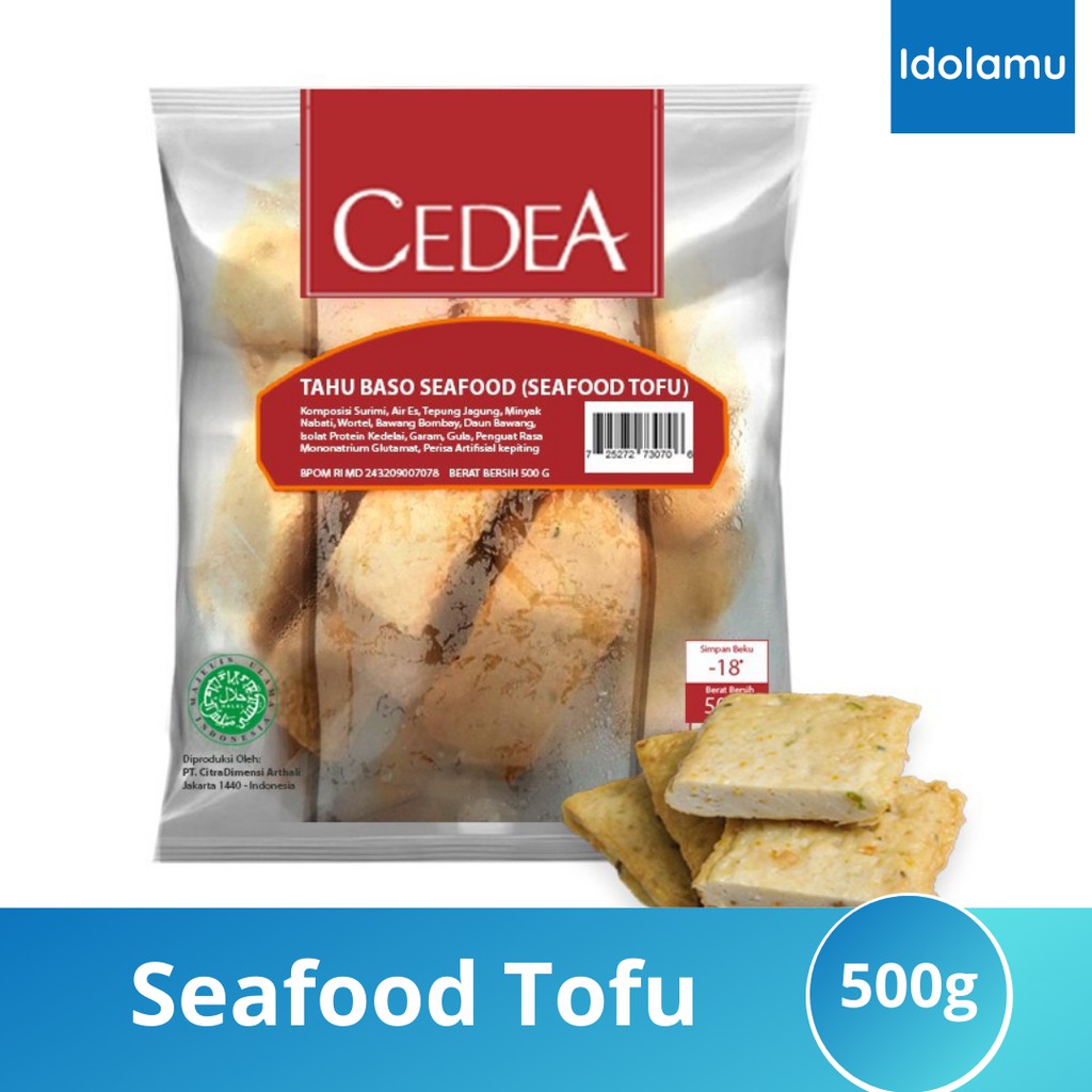 

Tahu Baso Seafood Tofu 500gr CEDEA