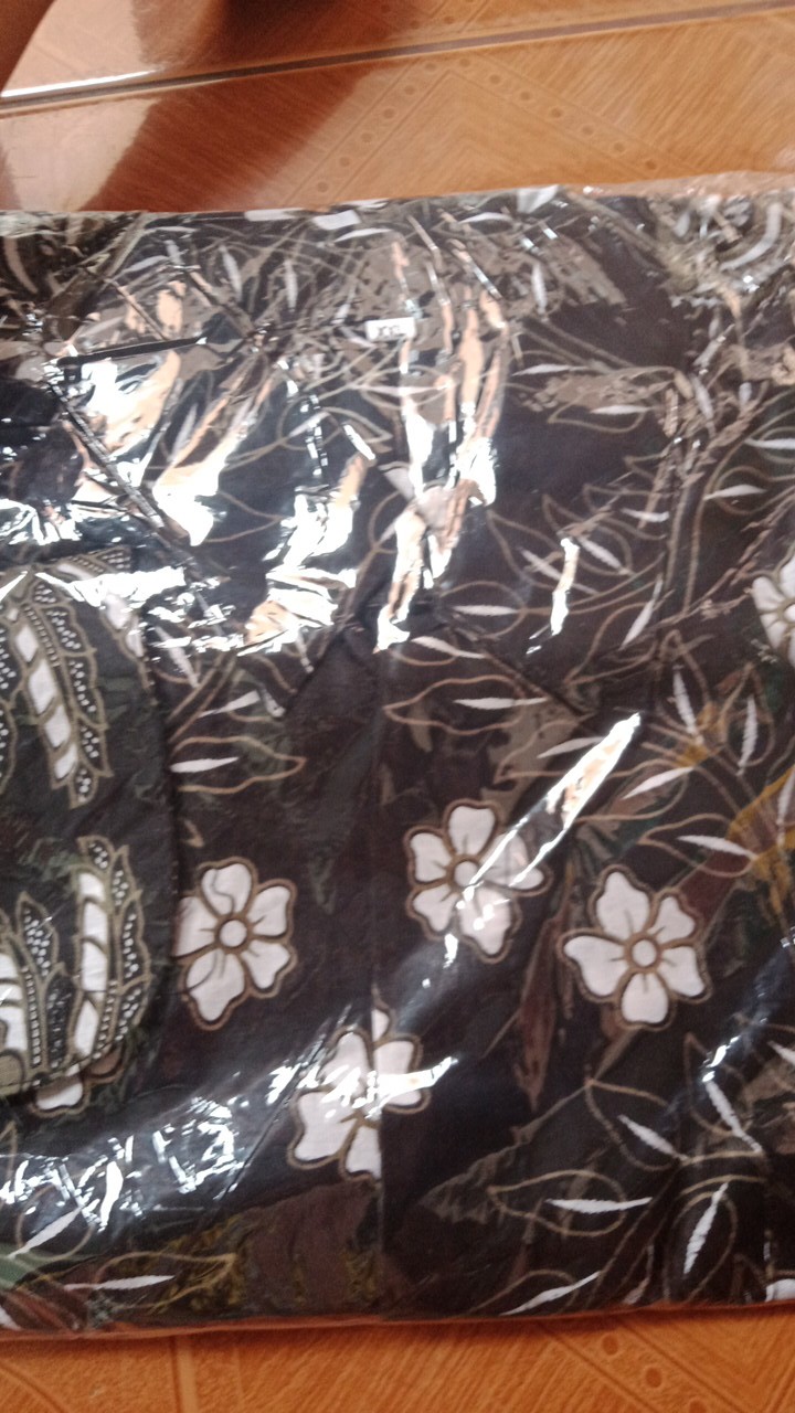 Diskon Bswart Batik Hrb026 Kenongo Hem Pendek Padi Pekalongan M L Xl Batik Pria Murah