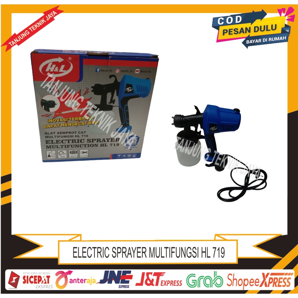 ALAT SEMPROT CAT MULTIFUNGSI HL 719 HL / ELECTRIC SPRAYER MULTIFUNCTION HL 719 HL