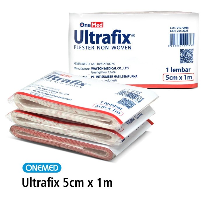 OneMed Ultrafix 5cmx1m box isi 10 OJ2