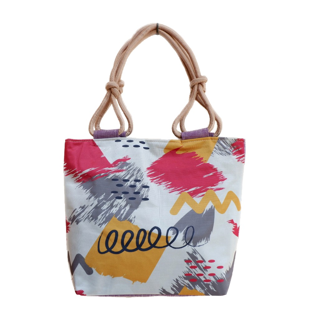Grosir Murah Tas Totebag Tali Tambang Lokal Kanvas Print Motif Gambar Kamera Fotografer Digital