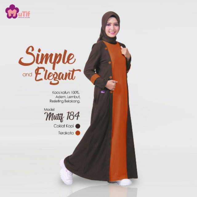 Gamis Kaos Original MUTIF 184